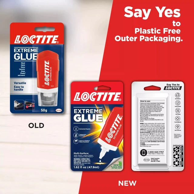 Alt view image 5 of 5 - Loctite Extreme Glue Pack of 1, Clear 1.62 oz Bottle