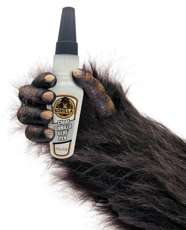 Alt view image 3 of 5 - Gorilla Glue Clear Polyurethane Pen, 21.26g, Model 103519, 1 Pk, New, 24 hour cure time