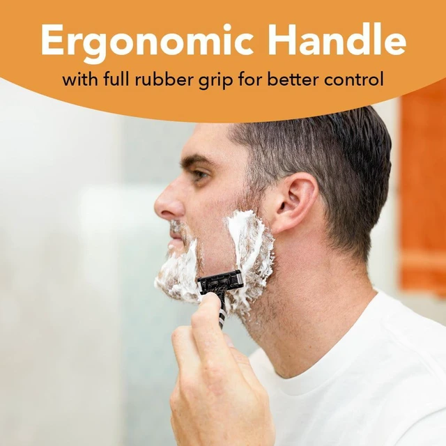 Alt view image 2 of 5 - BIC Flex 5 Men's 5-Blade Disposable Razors, Dorm Room Essentials for Guys, 2-Count