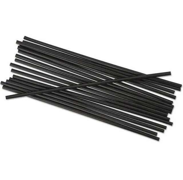 Main image of Genuine Joe GJO03196 5.5 in. Plastic Stirrers Stirrer, Black - Pack of 1000
