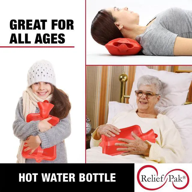 Alt view image 3 of 6 - Hot Water Bottle, 2 Quart Capacity