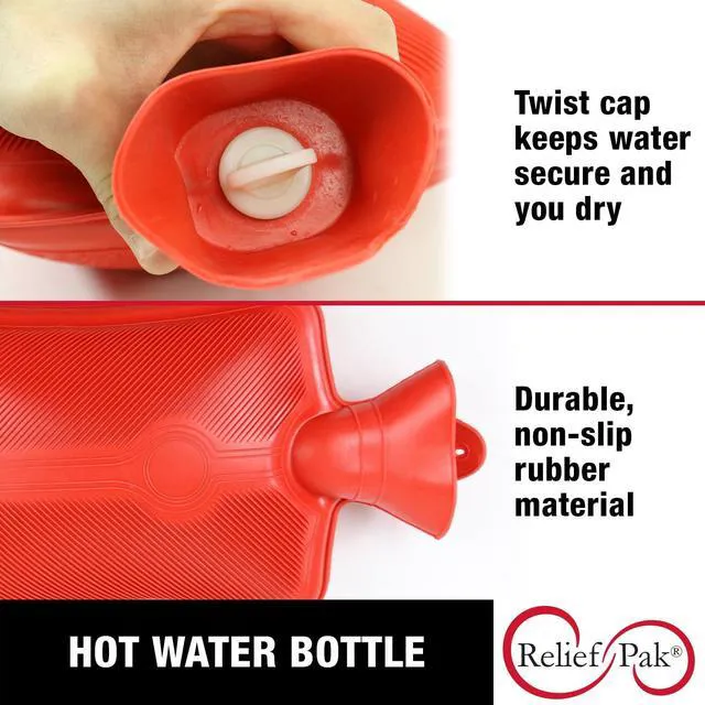 Alt view image 2 of 6 - Hot Water Bottle, 2 Quart Capacity