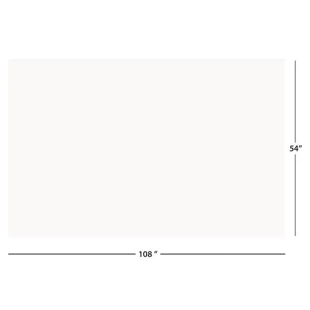 Alt view image 5 of 7 - (6 pack) 1 Count 54 IN x 108IN White Rectangular Plastic Table Covers by Way To Celebrate