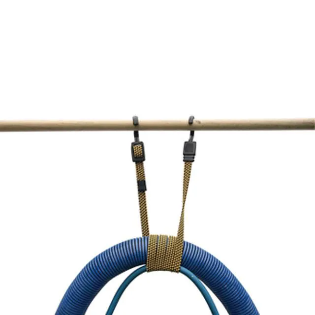 Alt view image 4 of 5 - Everest Rubber 10-48" Adjustable Fat Strap Bungee Cord, 2 Count