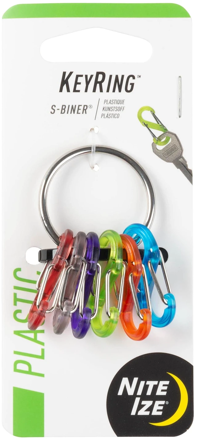 Main image of Nite Ize KeyRing S-Biner® Carabiner - Assorted Color