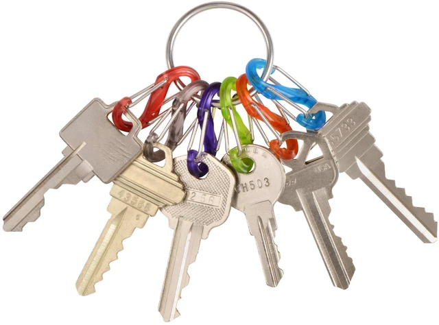 Alt view image 7 of 7 - Nite Ize KeyRing S-Biner® Carabiner - Assorted Color
