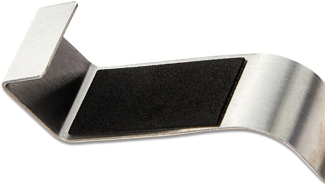 Alt view image 3 of 5 - Mainstays Stainless Steel Over-the-Cabinet Towel Holder, 9 in