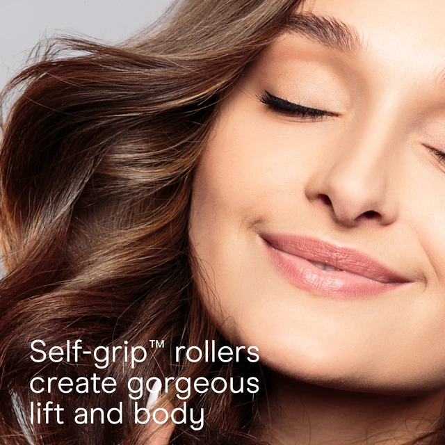 Alt view image 4 of 6 - Conair Volumizing Root Clips, Self-Grip Rollers for Instant Lift, Pink, 2 Count