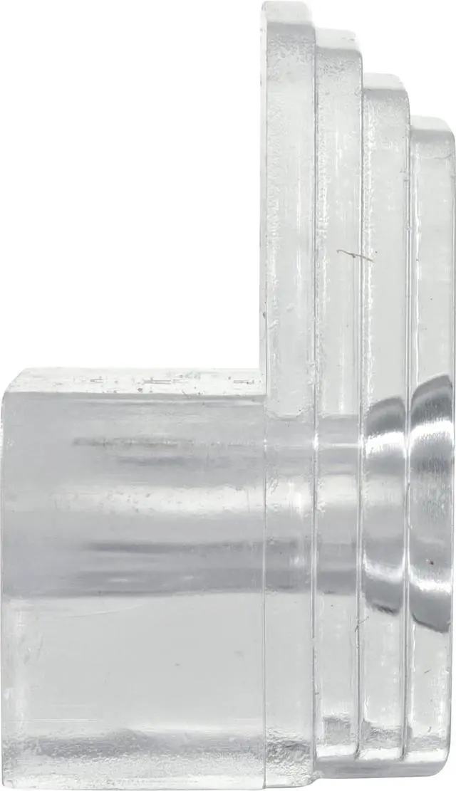 Alt view image 5 of 6 - Ook Mirror Holders, Mirror Hangers, 1/8" Depth, 20 lbs, Plastic, Clear, 8 pack