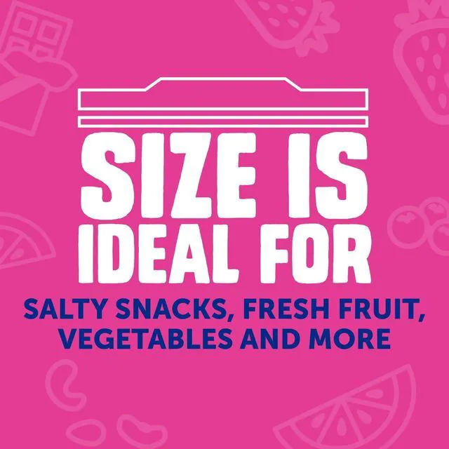 Alt view image 3 of 5 - Ziploc® Brand Snack Bags with EasyGuide Texture, Grip 'n Seal Technology, Food Storage, Zipper, 100 Count