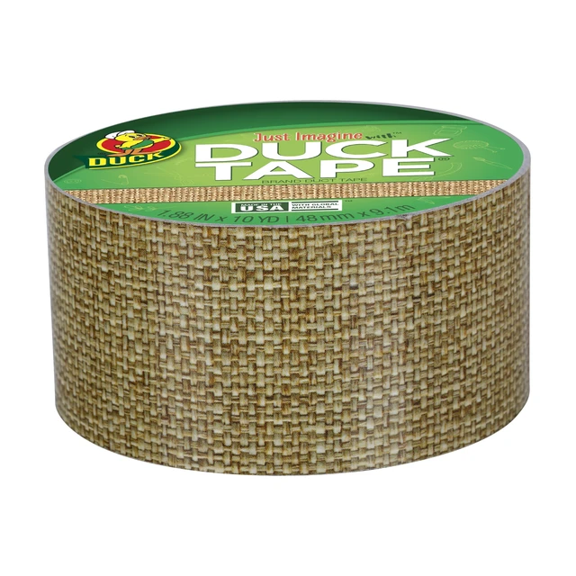 Alt view image 3 of 5 - Printed Duck Tape Brand Duct Tape, 1.88 in. x 10 yd., Burlap