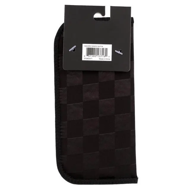 Alt view image 3 of 5 - Rainbow Bright Unisex Square Black Basic Fabric Slip Eyeglass Case