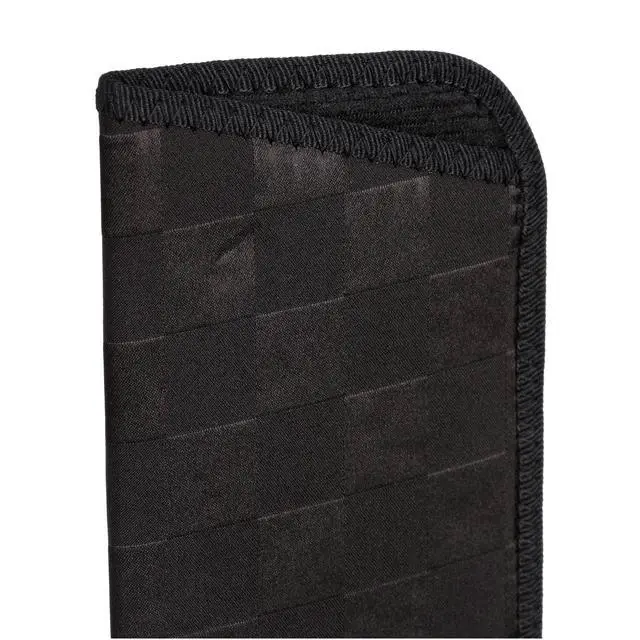 Alt view image 4 of 5 - Rainbow Bright Unisex Square Black Basic Fabric Slip Eyeglass Case