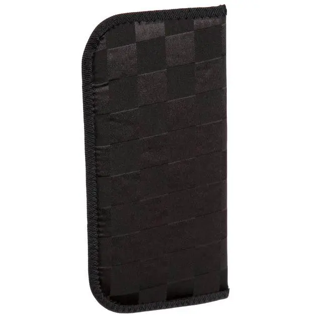 Alt view image 2 of 5 - Rainbow Bright Unisex Square Black Basic Fabric Slip Eyeglass Case