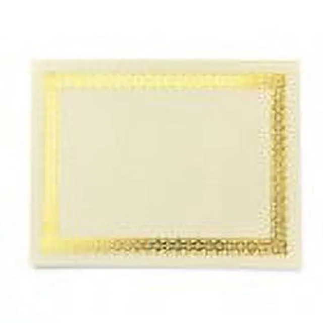 Alt view image 5 of 5 - Gartner Studios Gold Foil Certificate, 15 Count per Pack