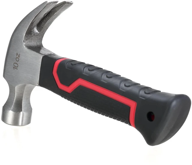 Alt view image 6 of 7 - Hyper Tough 10 oz Stubby Claw Hammer