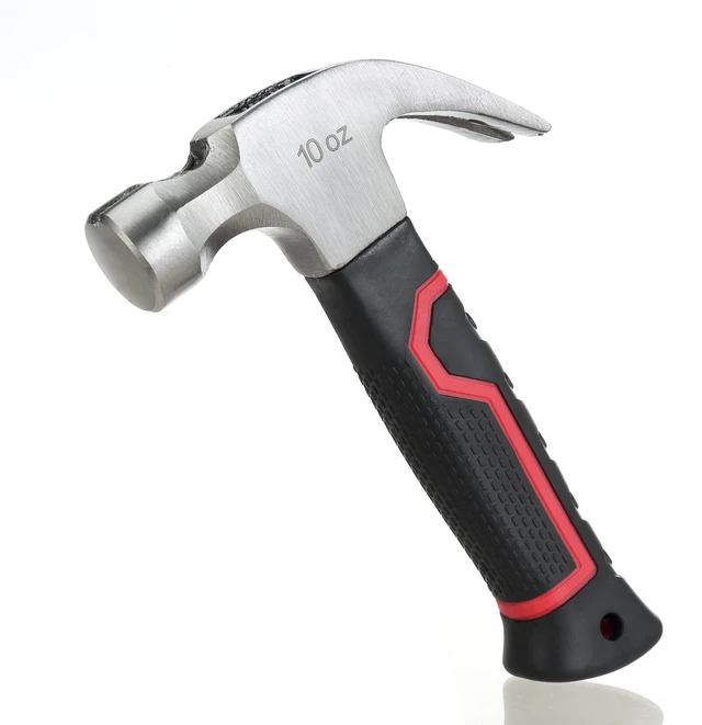 Alt view image 4 of 7 - Hyper Tough 10 oz Stubby Claw Hammer