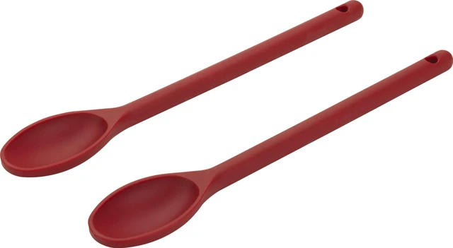 Alt view image 6 of 6 - GoodCook Hi-Temp Nylon Mixing Spoons with 2 Piece Pack