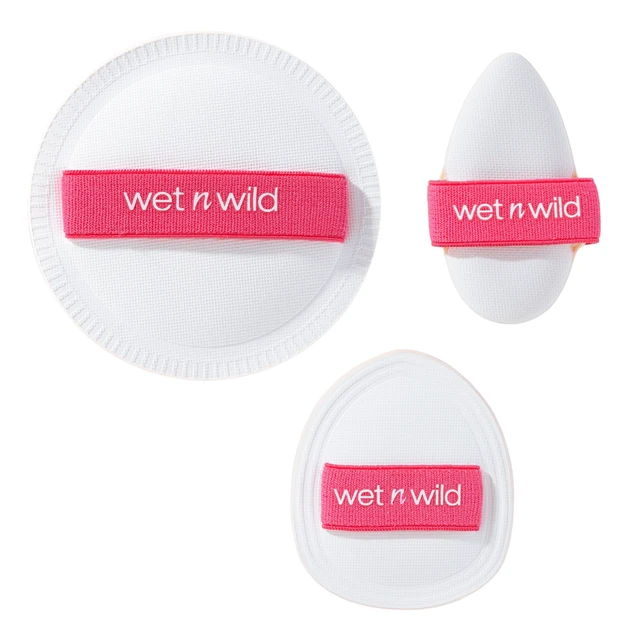 Alt view image 4 of 6 - Wet n Wild Triple Feature, Streak-Free 3-piece Cushion Sponge Set