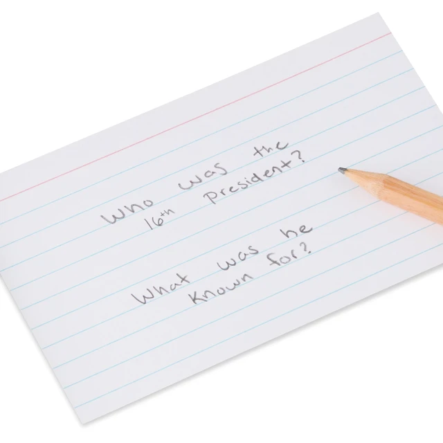 Alt view image 5 of 5 - (8 pack) Pen+Gear Ruled Index Cards, 3" x 5", White, 100 Count