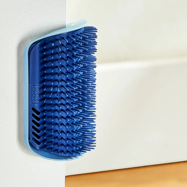 Alt view image 2 of 6 - Vibrant Life Self Grooming Cat Brush, Blue