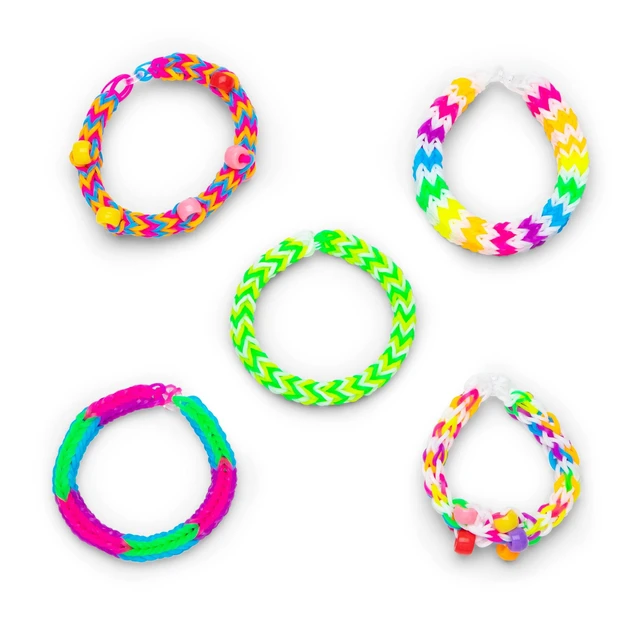 Alt view image 4 of 5 - Rainbow Loom Monster Tail Rubber Band Craft Kit, Ages 7+