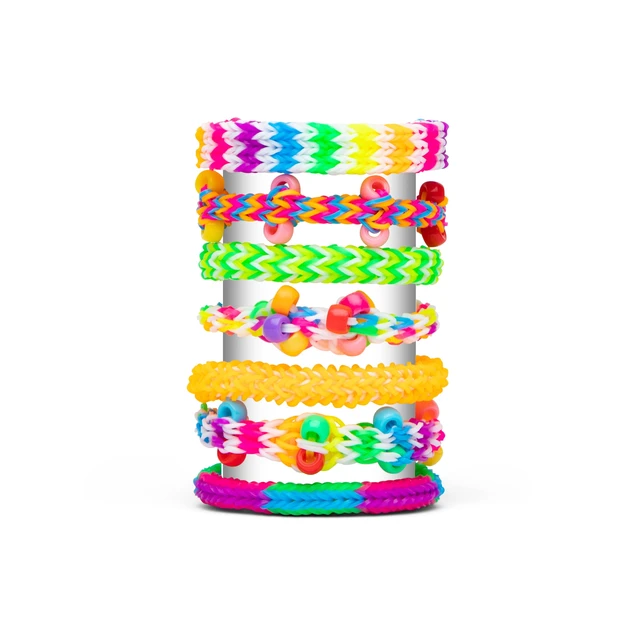 Alt view image 3 of 5 - Rainbow Loom Monster Tail Rubber Band Craft Kit, Ages 7+