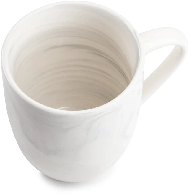 Alt view image 3 of 4 - Thyme & Table Grey Marble Stoneware Mug, 15 fl oz
