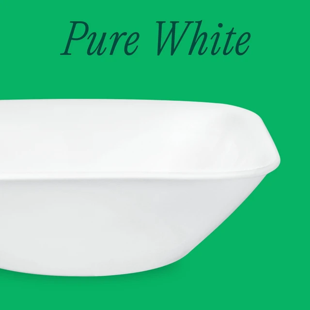 Alt view image 6 of 6 - Corelle Pure White, Square Soup Bowl, 22-oz