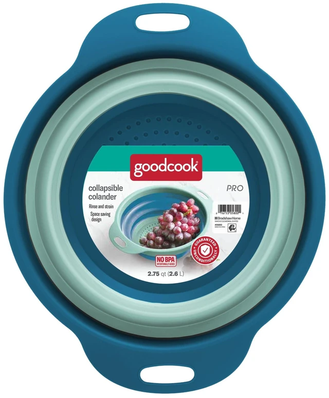 Main image of GoodCook PRO Collapsible Colander, 2.75qt
