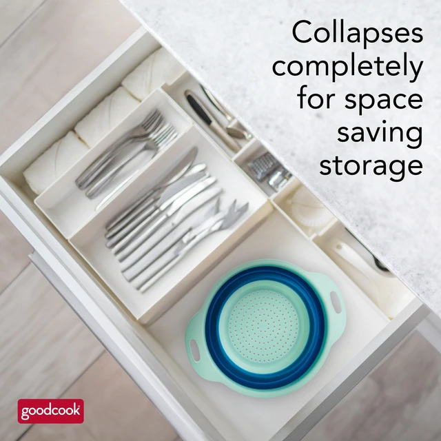 Alt view image 5 of 5 - GoodCook PRO Collapsible Colander, 2.75qt