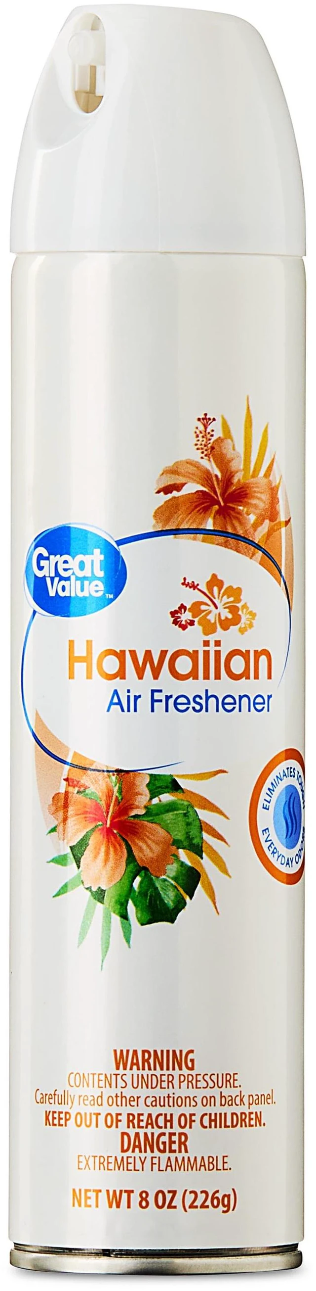 Alt view image 4 of 7 - (6 pack) Great Value Aerosol Air Freshener, Hawaiian, 8 oz