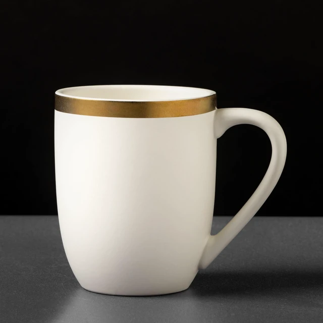 Alt view image 4 of 5 - Thyme & Table 15 fl oz Everest Cream Mug