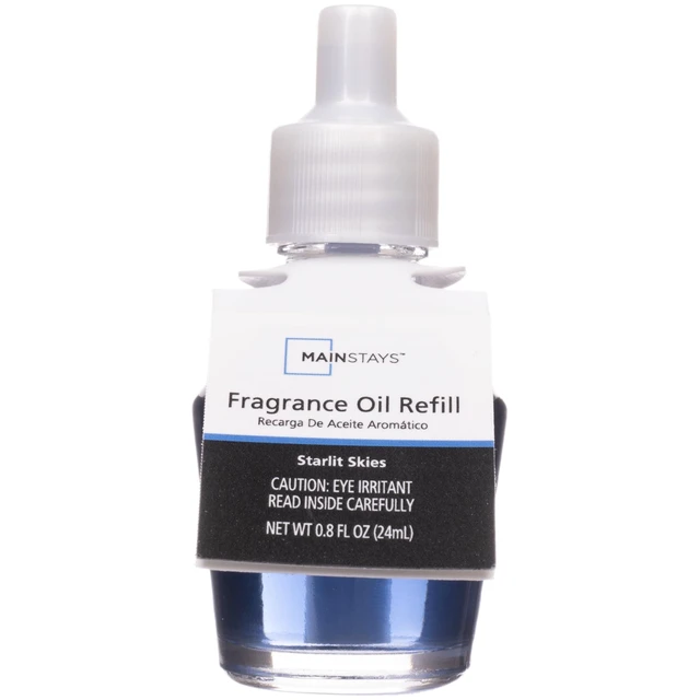 Alt view image 4 of 6 - (2 pack) Mainstays Aroma Accents Oil Refill 24 mL, Starlit Skies