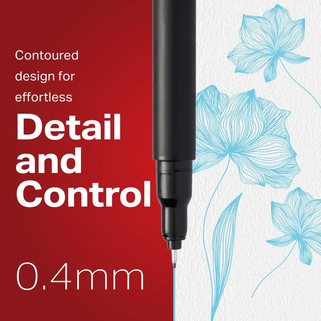 Alt view image 5 of 5 - Sharpie Fine Point Pens, 0.8 mm, Assorted Colors, 4 Count