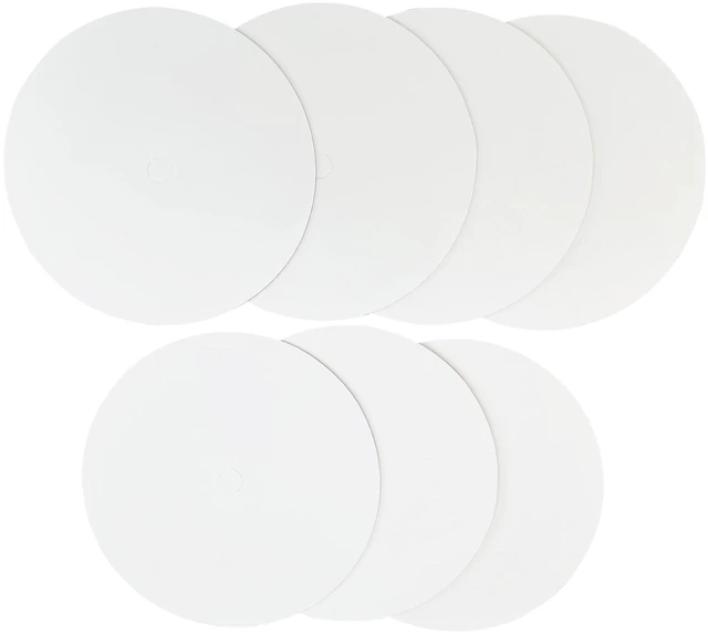 Main image of Way To Celebrate Round Paper Cake Boards, White, 12 in, 7 Count