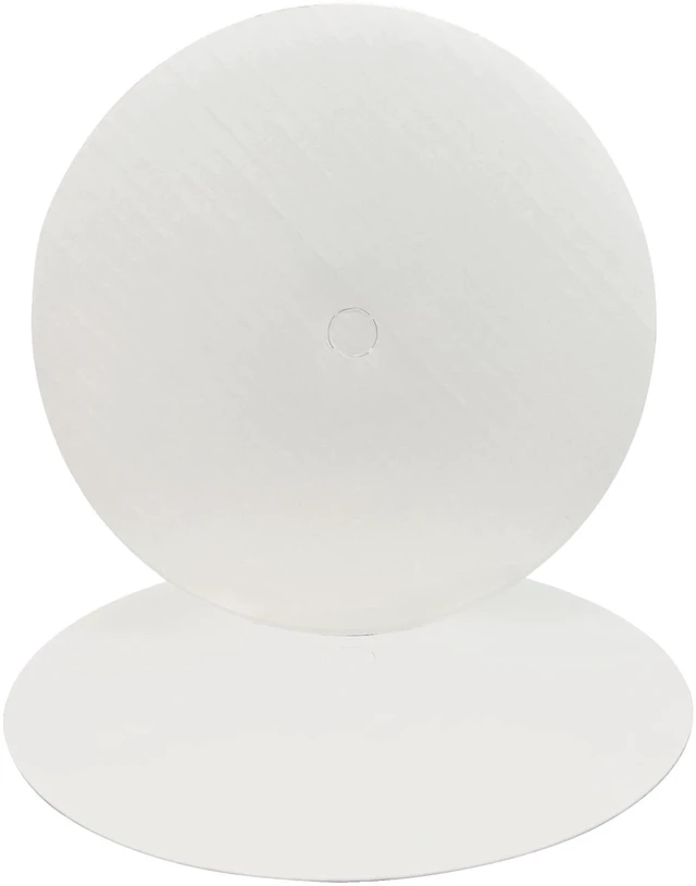 Alt view image 4 of 6 - Way To Celebrate Round Paper Cake Boards, White, 12 in, 7 Count