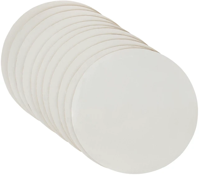 Alt view image 3 of 5 - 8" White Round Paper Cake Boards, 11 Count, by Way To Celebrate