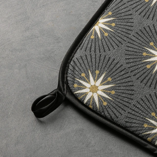 Alt view image 2 of 5 - Thyme & Table Starburst Dish Drying Mat, Gray & Gold, 18x24 inches