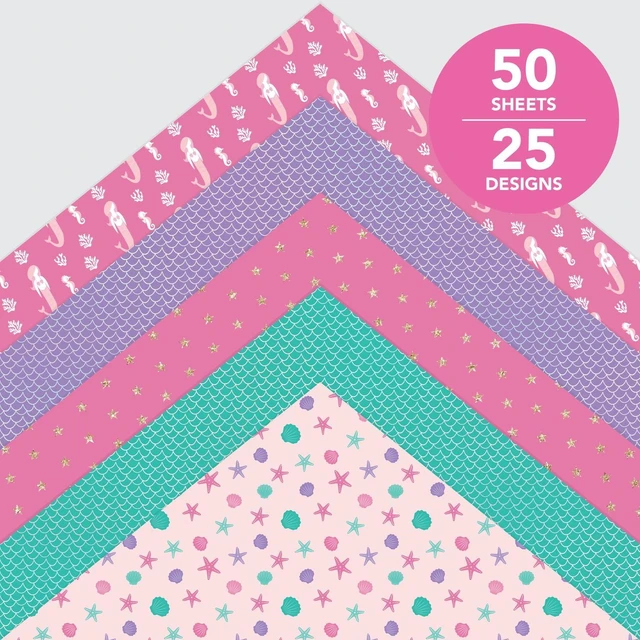Alt view image 4 of 7 - Roobee by Mara Mi Pink Dreamland Scrapbook Paper Pad, 50 Sheets, 25 Designs