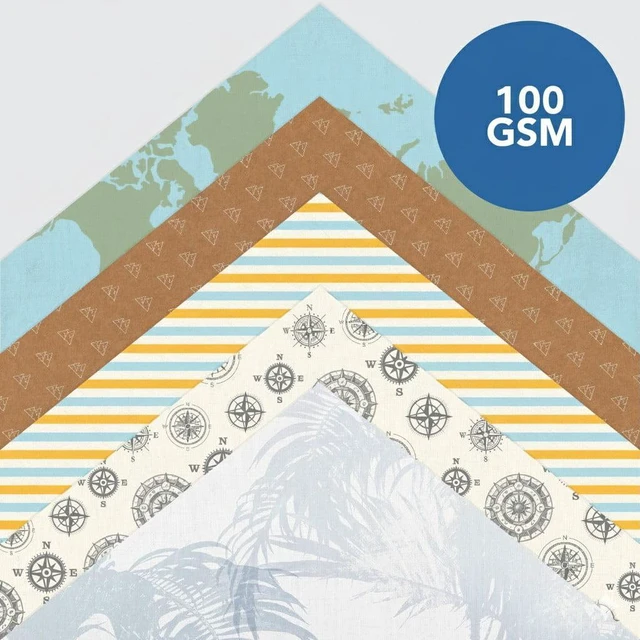 Alt view image 2 of 7 - Roobee by Mara Mi Adventure Multicolor Paper Pad, 50 Sheets, 25 Designs