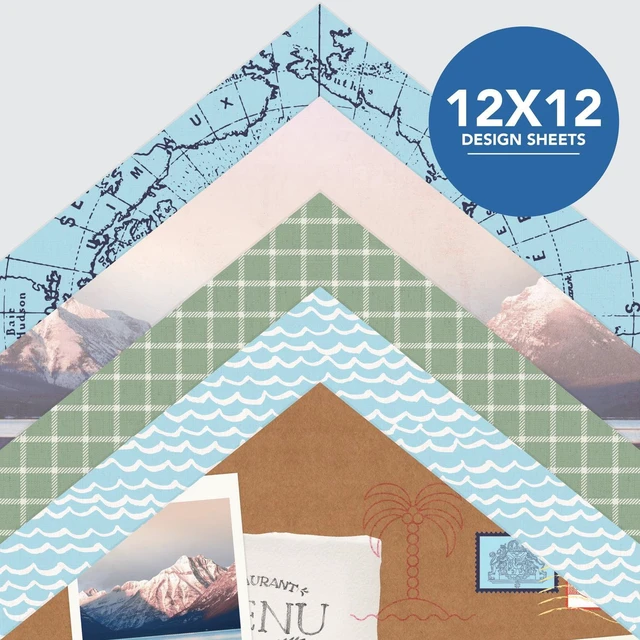 Alt view image 4 of 7 - Roobee by Mara Mi Adventure Multicolor Paper Pad, 50 Sheets, 25 Designs