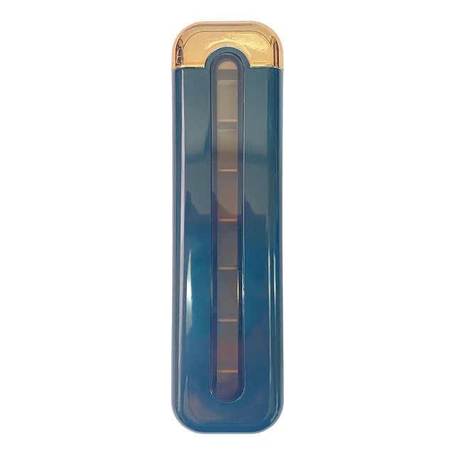 Alt view image 2 of 6 - BReady 7-Day Slim Pill Dispenser, Weekly Pill Organizer, Colors Vary