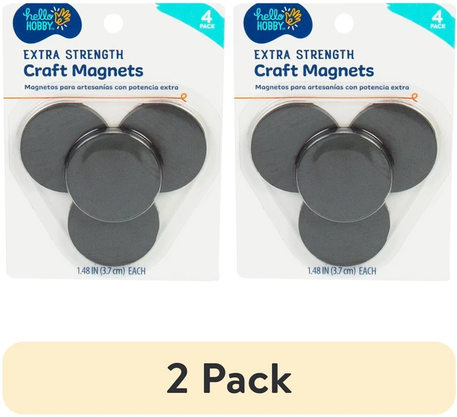 Main image of (2 pack) Hello Hobby Extra Strength Craft Magnet Art Kit, 4 Pieces