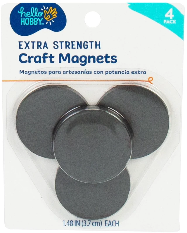 Alt view image 4 of 6 - (2 pack) Hello Hobby Extra Strength Craft Magnet Art Kit, 4 Pieces