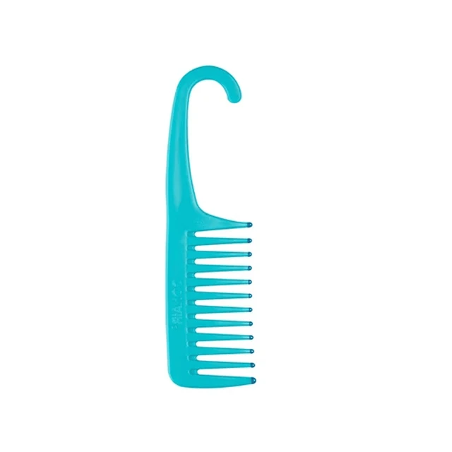 Alt view image 2 of 5 - (3 pack) Conair Wide-Tooth Shower Comb with Hook Handle, Detangles & Distributes Conditioner