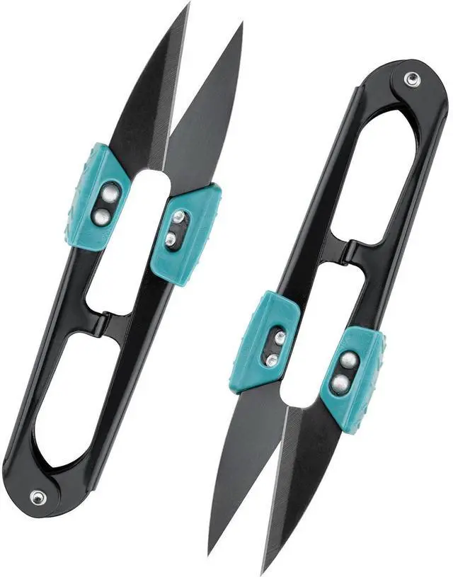 Main image of 4.2 inch Sewing Scissors - Wider Handle Thread Snips (2 pack) | Professional Snips Scissors for Sewi