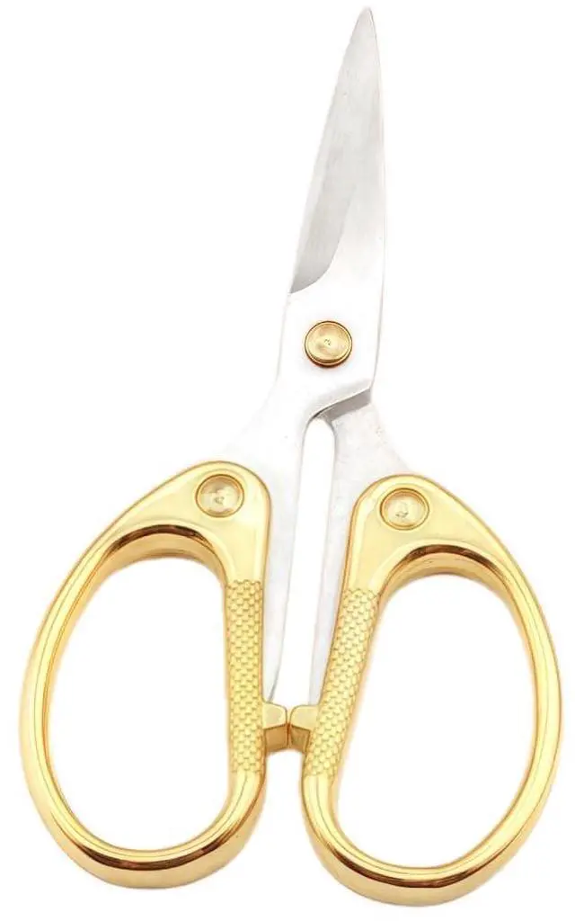 Main image of 5" Heavy Duty Scissors with Ultra Sharp Blades and All Stainless Steel Comfort Grip Handles - For Of