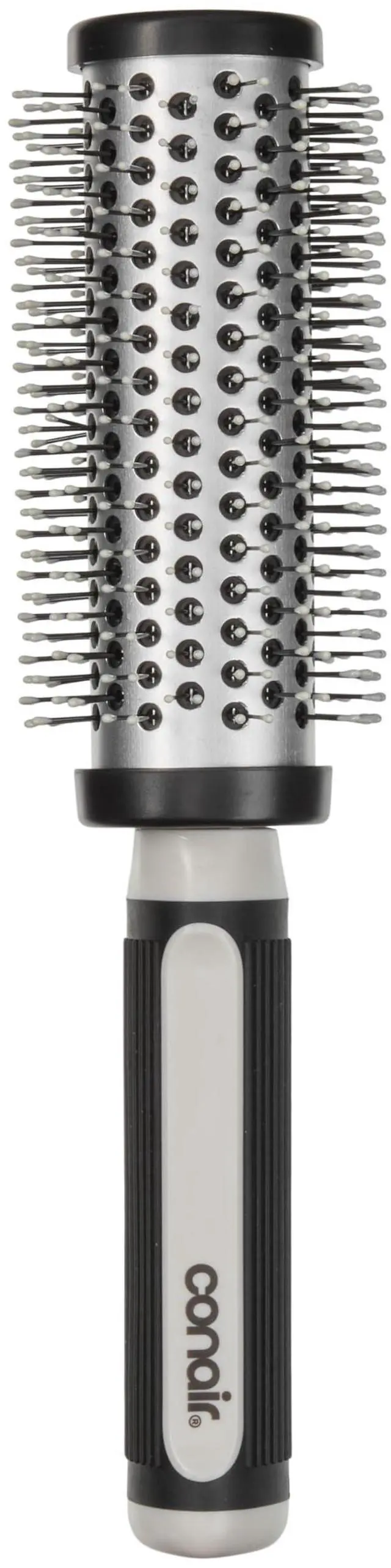 Main image of Grip & Style Round Brush, Nylon Bristle Hair Brush for Blowout Styling, For Medium to Long Lengths,