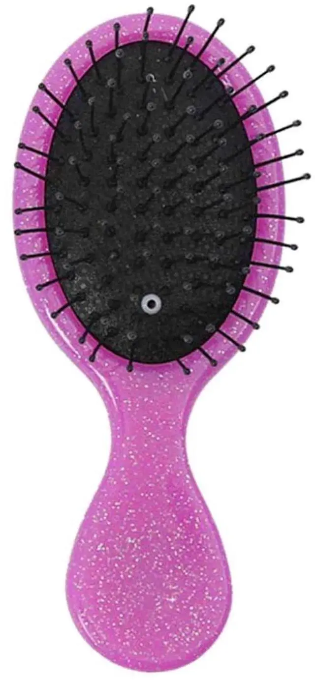 Main image of Detangler Purple Hair Brush Travel Detangling Brushes Women Valentines Day Best Gift Small For Baby